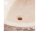 Tikamoon Aufsatzwaschbecken Marmor Scrula Cream Bild 5