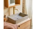 Tikamoon Waschbecken Iris Grau Beton Modern Bild 1
