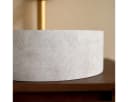 Tikamoon Rundes Waschbecken Gina Grau Beton Bild 5