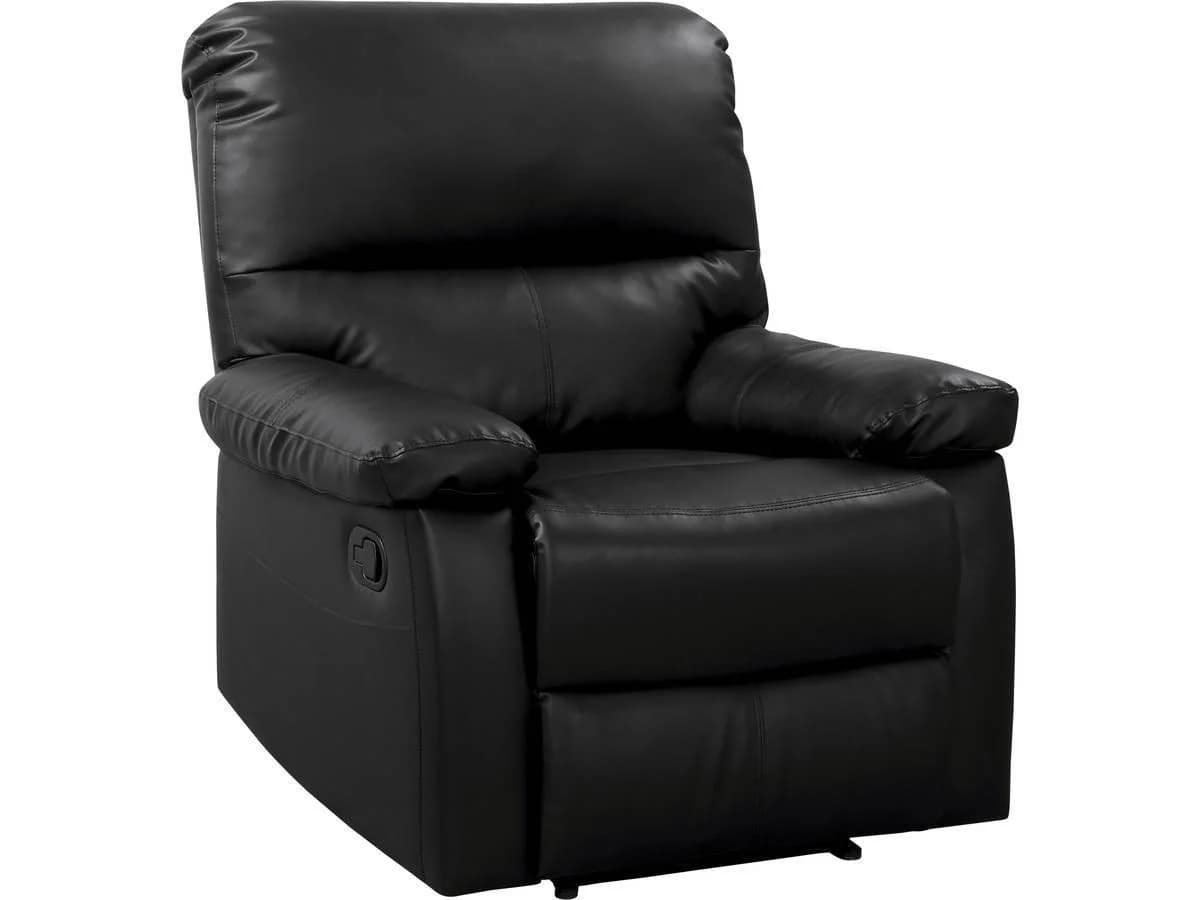 SESSEL lincoln Schwarz Textil Modern