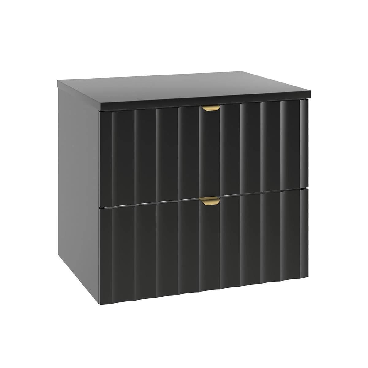 Lexa Waschtischunterschrank 60,6 cm Schwarz