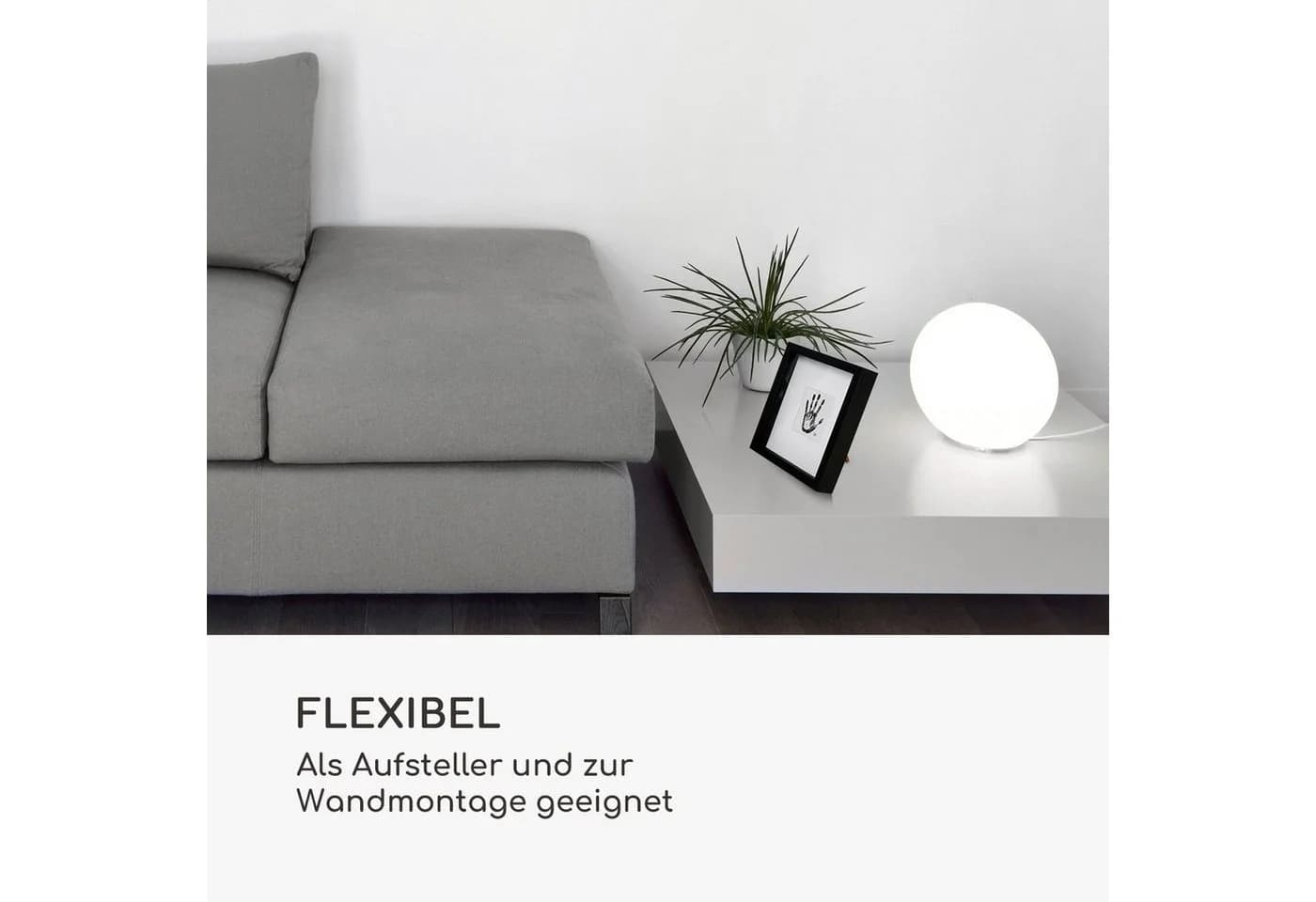 Casa Chic Bilderrahmen Camden Schwarz Echtholz mit Glas