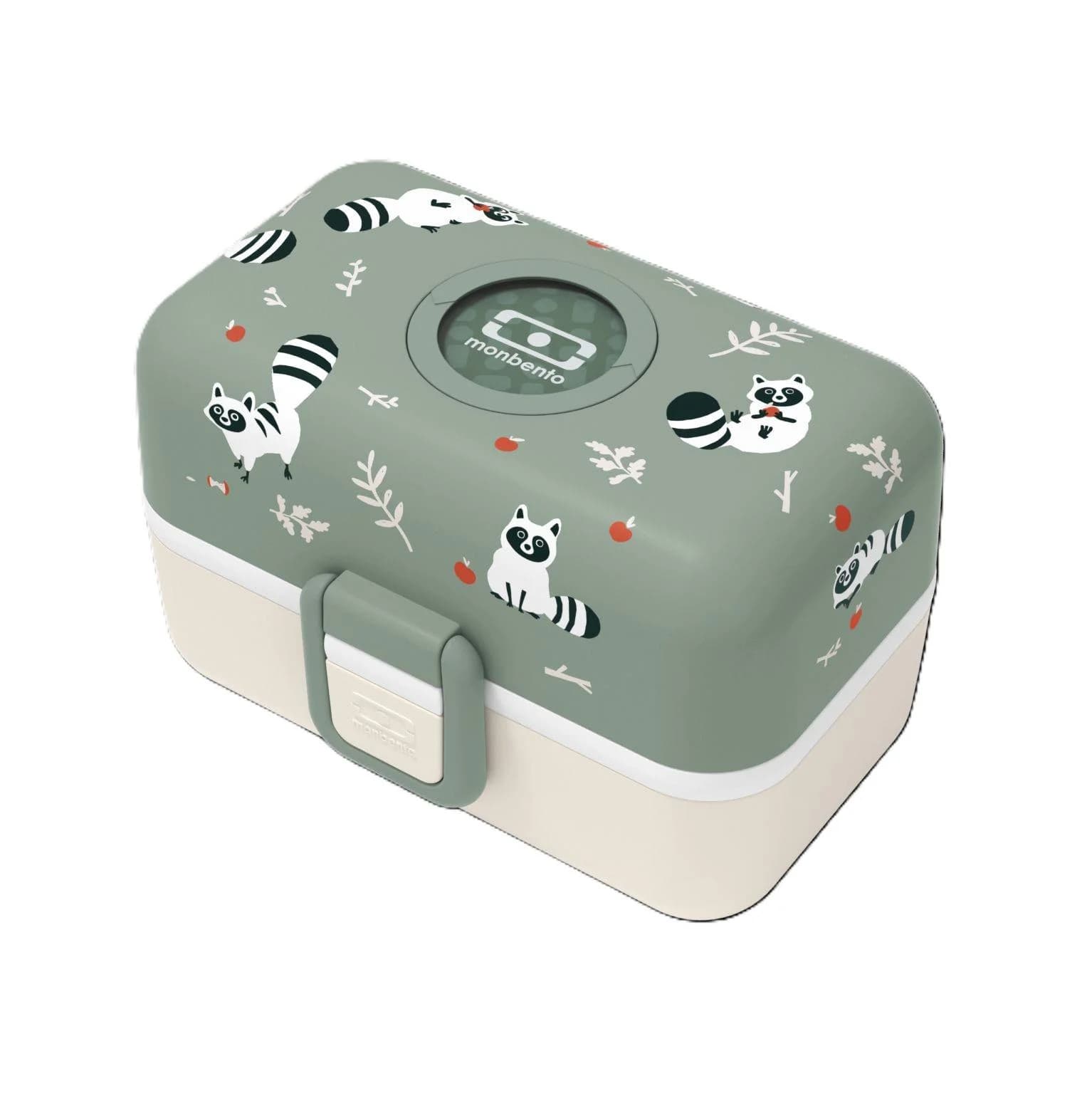 Peugeot Lunchbox RACCOON Grün PP/Silikon