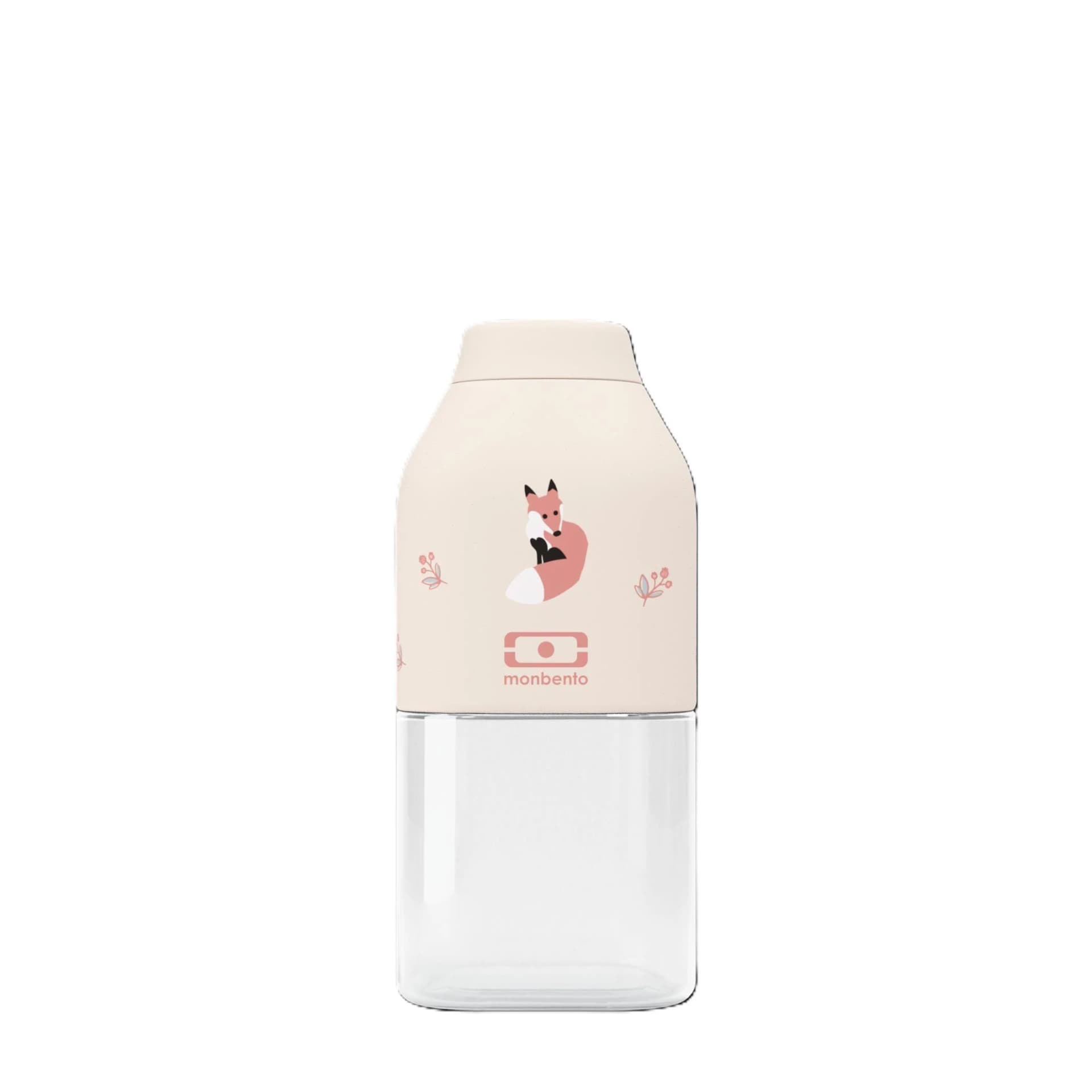 Trinkflasche FOX Rosa Titan/Silikon