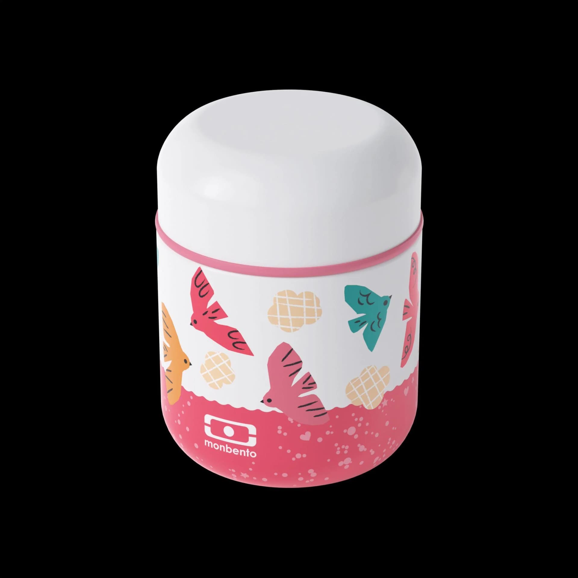 Peugeot Isolierlunchbox BIRDS Pink