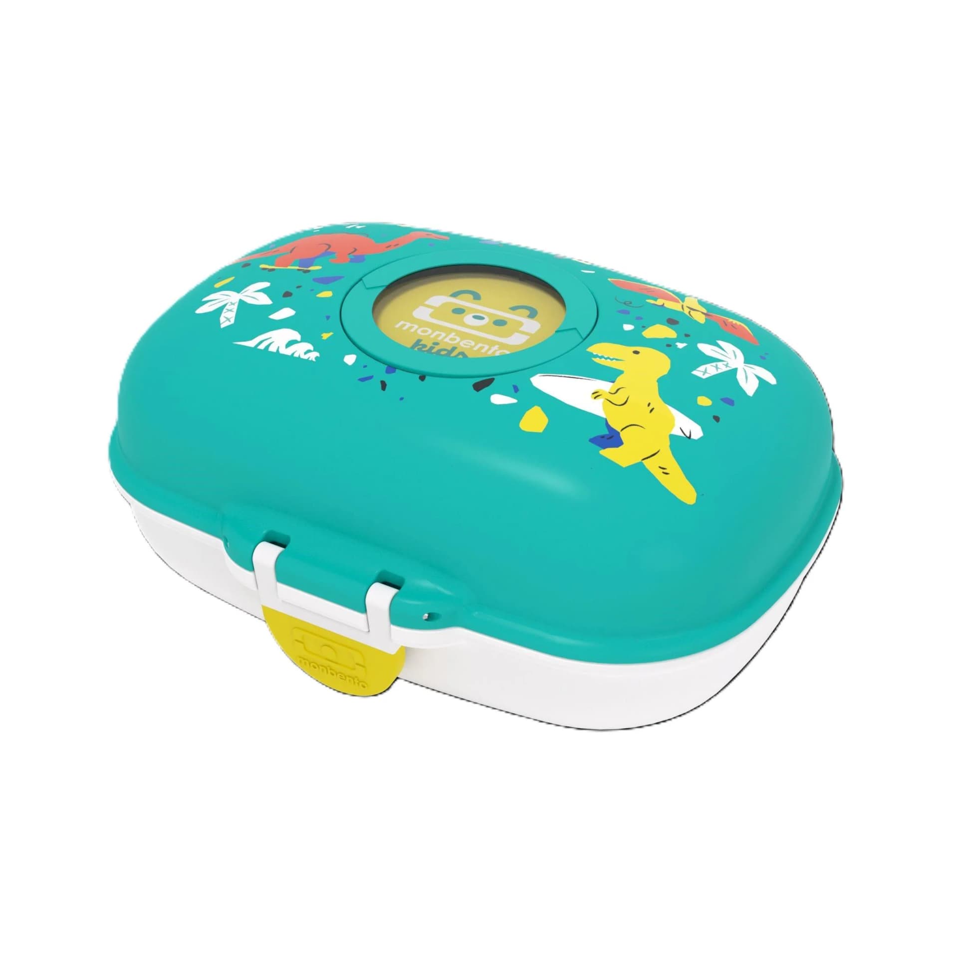 Peugeot Snackbox DINO Türkis PP/Silikon