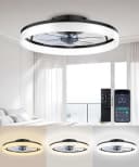 Athlix Deckenventilator mit LED & Fernbedienung, 50cm, 6-Gang Bild 2