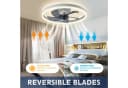 Athlix Deckenventilator mit LED & Fernbedienung, 50cm, 6-Gang Bild 5