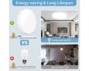 Athlix LED Deckenleuchte Ultradünn Wasserdicht Warmweiß Kaltweiß Bild 3