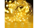 Athlix Solar LED-Lichterkette 10m 100 LED 8 Modi Wasserdicht Bild 4