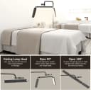 Andoer LED Stehlampe HD-M9X 40W Schwarz Boden-LED-Videoleuchte Bild 4