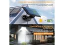 Athlix LED Solarleuchte mit Bewegungsmelder IP65 Wasserdicht 5m Kabel Bild 4