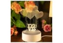 Realb2b LED Nachtlicht 3D Herzform USB Touch Bedienung Bild 3