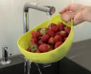 DanDiBo Seiher Schüssel mit Sieb Grün Kunststoff 2000 ml Bild 3