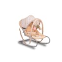 Moni Babywippe Lulu Beige Verstellbar Spielbogen Metallrahmen Bild 1