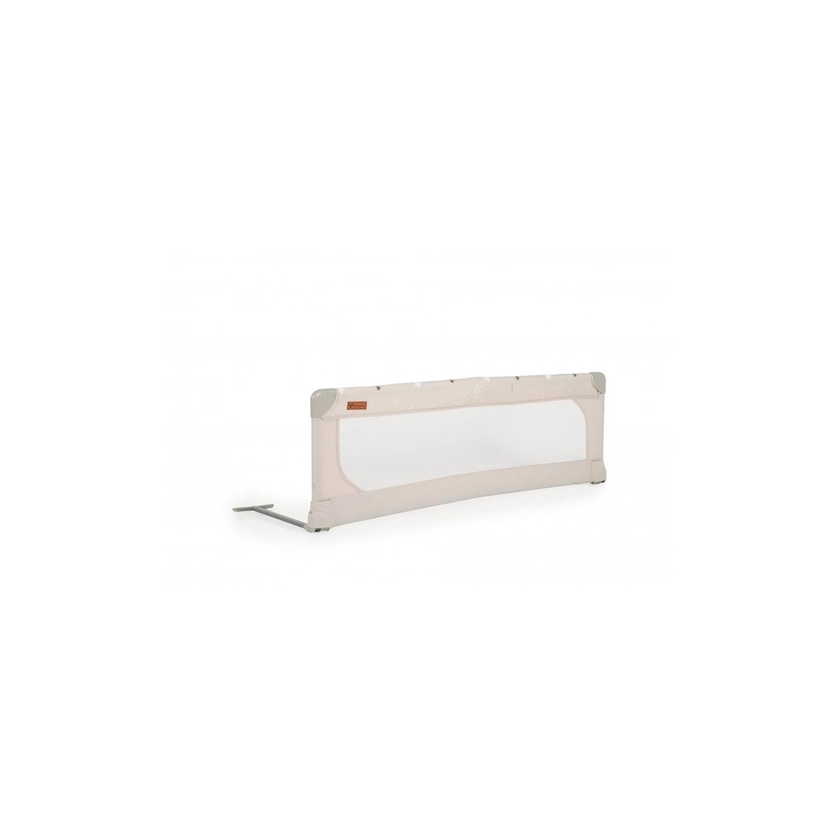 Cangaroo Bettschutzgitter Leinen 130 cm Beige Front Klappbar