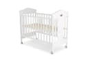 Cangaroo Babybett Wing 120x60 cm Buche Weiß 3 Höhenpositionen Bild 2
