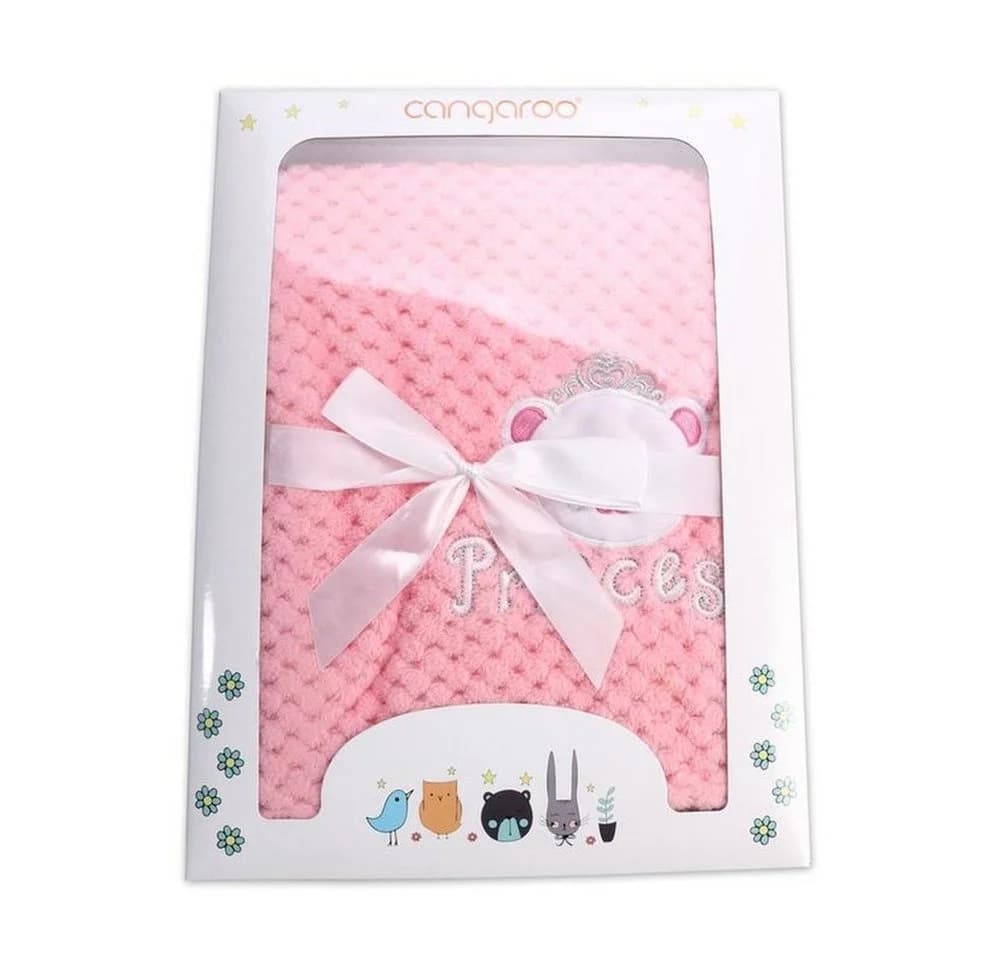 Cangaroo Babydecke Freya Rosa Fleece 80x110 cm