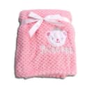 Cangaroo Babydecke Freya Rosa Fleece 80x110 cm Bild 2