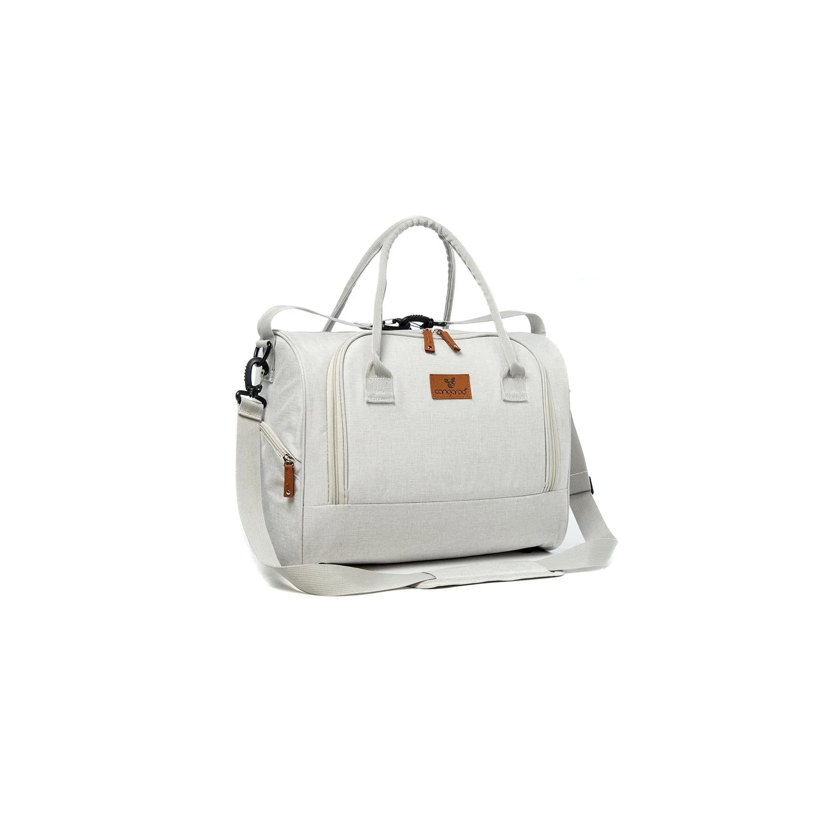 Cangaroo Wickeltasche Jossie beige mit verstellbarem Gurt