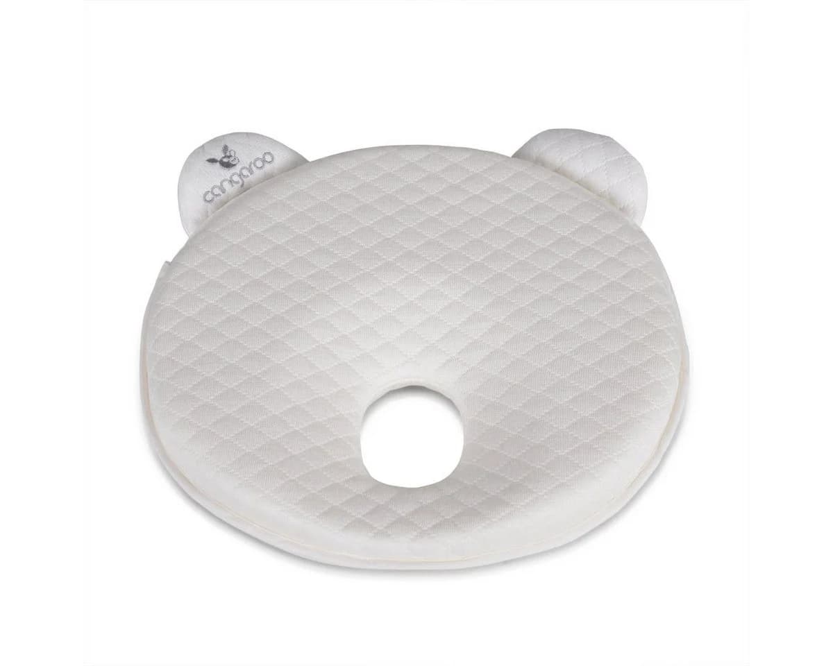 Cangaroo Babykissen Pooh Ergonomisch Weiß Memory-Schaum