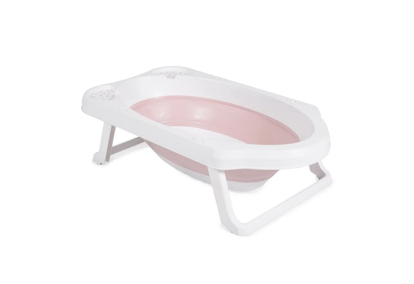 Cangaroo Babybadewanne Set Hawaii 4-teilig Rosa Faltbar - Bild 4