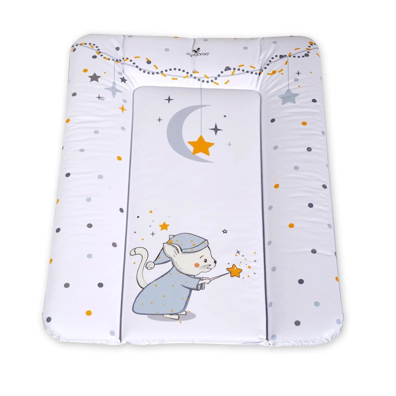 Cangaroo Wickelauflage Soft Weiß Gepolstert