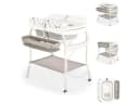 Cangaroo Babybadewanne Wickeltisch 2in1 Grau mit Thermometer Bild 3