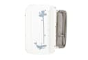 Cangaroo Babybadewanne Wickeltisch 2in1 Grau mit Thermometer Bild 5