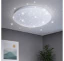 V-TAC LED Deckenleuchte Weiß Sterneneffekt Kaltweiß Bild 2