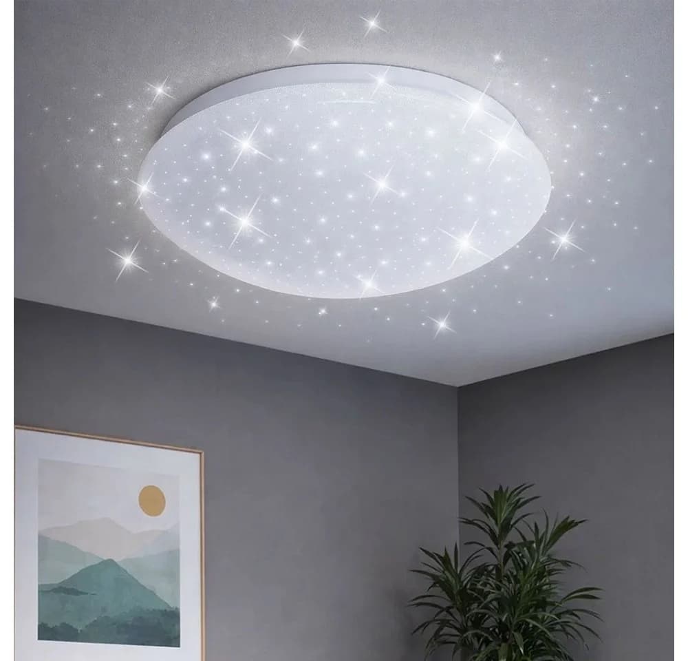 V-TAC LED Deckenleuchte Weiß Sterneneffekt Kaltweiß - Bild 2