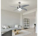 V-TAC Deckenventilator mit LED, Fernbedienung und CCT-Schaltung Silber Bild 3