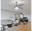 V-TAC Deckenventilator mit LED, Fernbedienung und CCT-Schaltung Silber Bild 4