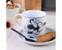Geda Labels Tasse Mickey Kiss Sketch Grau Porzellan 300ml Bild 3