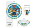 Geda Labels Kindergeschirr-Set Paw Patrol 3-teilig Blau PP Bild 3