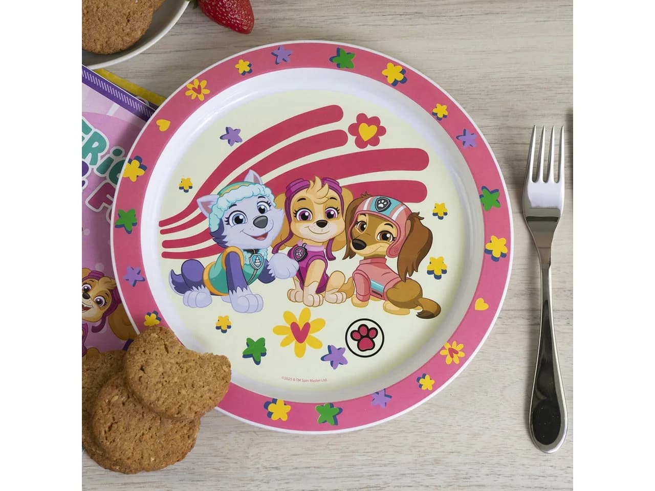 Geda Labels Kindergeschirr-Set Paw Patrol Girls 3-teilig Rosa - Bild 4