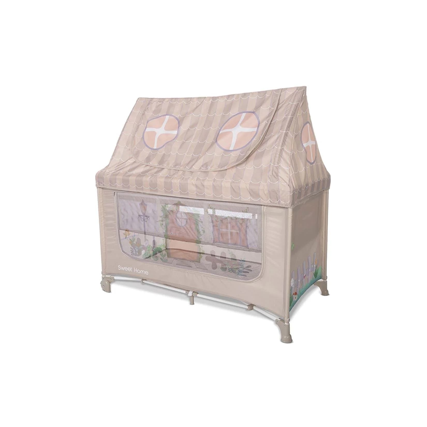Lorelli Reisebett Sweet Home 2 Ebenen Laufstall Beige