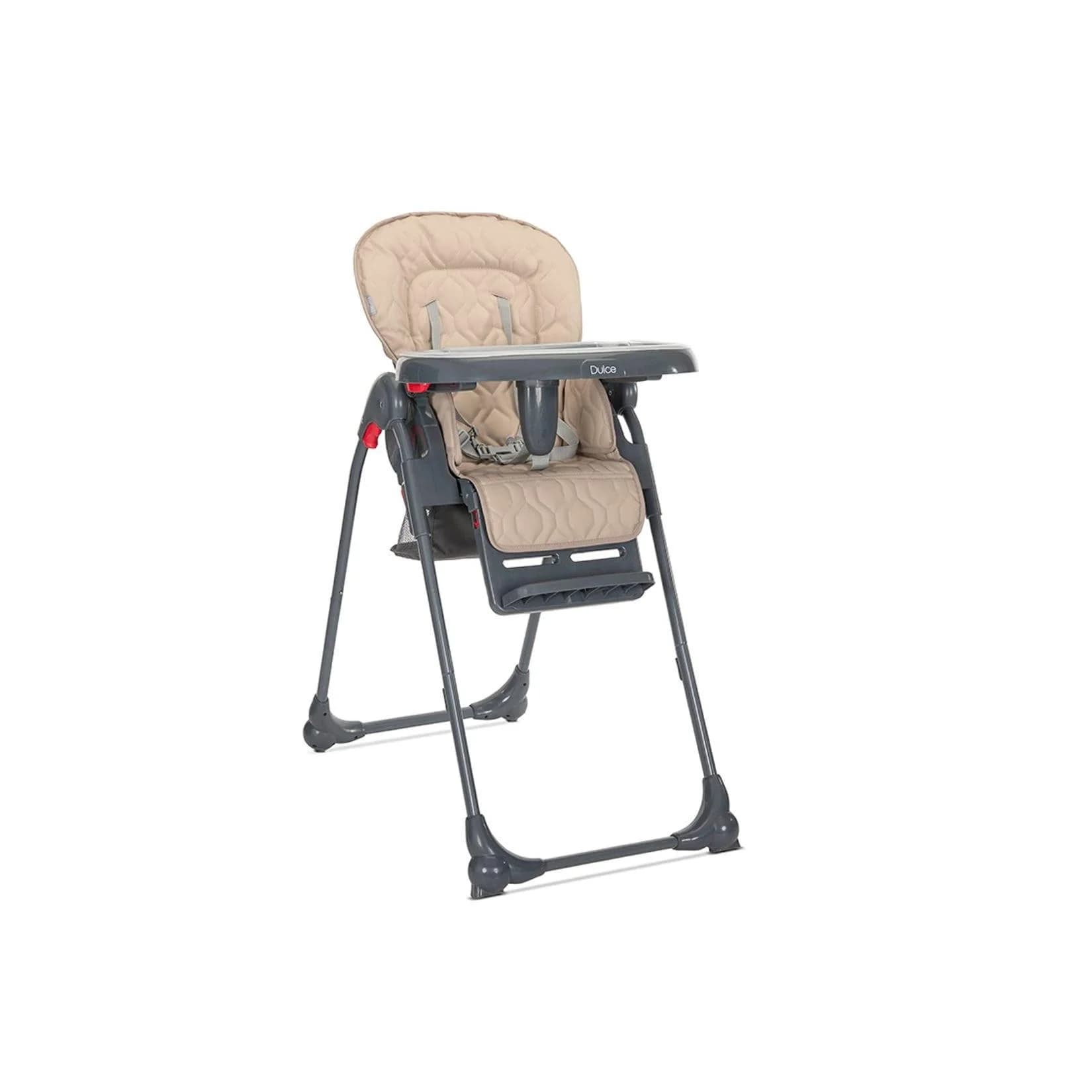 Lorelli Kinderhochstuhl Dulce Beige Sitzhöhe verstellbar faltbar