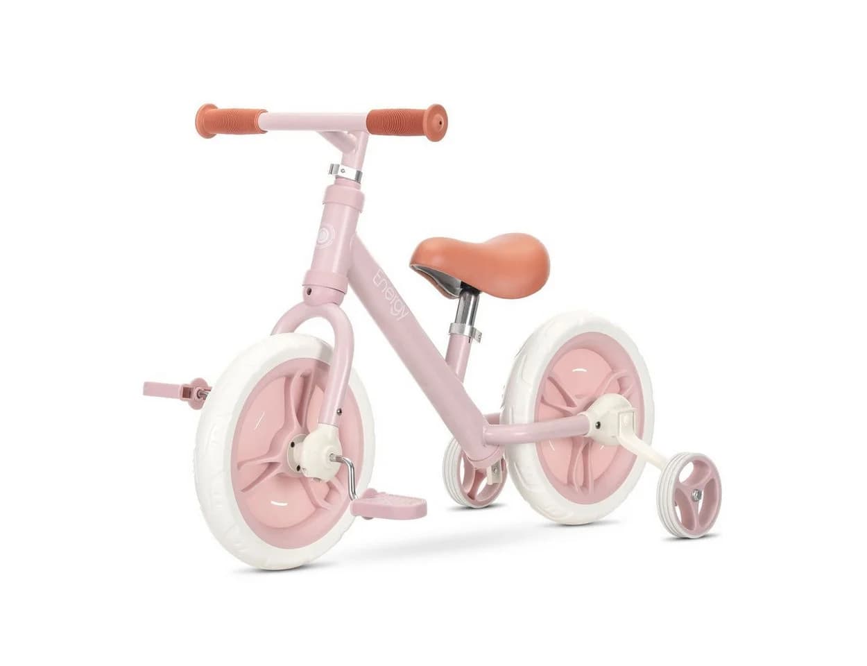 Lorelli Laufrad Energy 2 in 1 Rosa 11 Zoll EVA-Räder höhenverstellbar - Bild 2