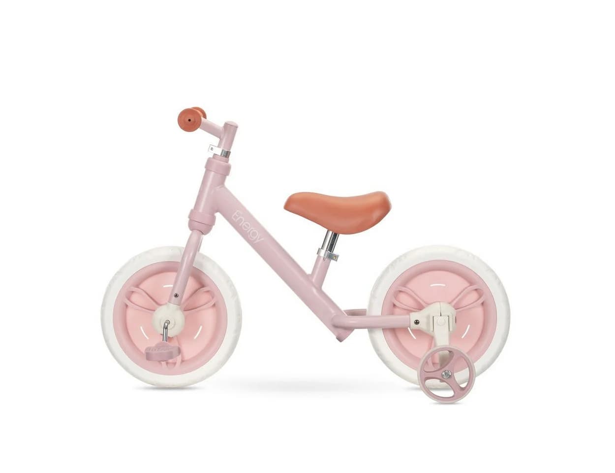 Lorelli Laufrad Energy 2 in 1 Rosa 11 Zoll EVA-Räder höhenverstellbar - Bild 4