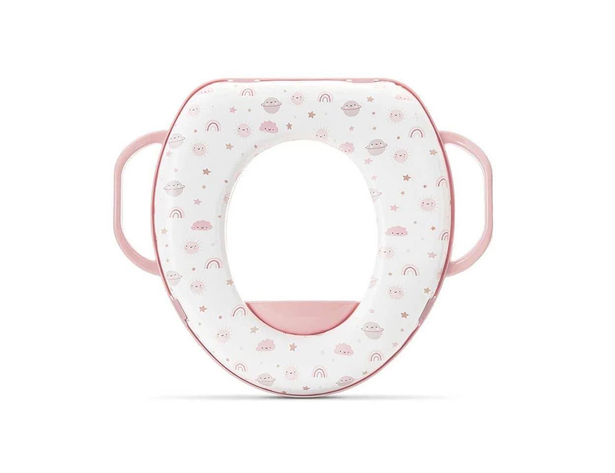 Lorelli Baby-Toilettensitz mit Handgriff, weich gepolstert, Spritzschutz - Bild 3