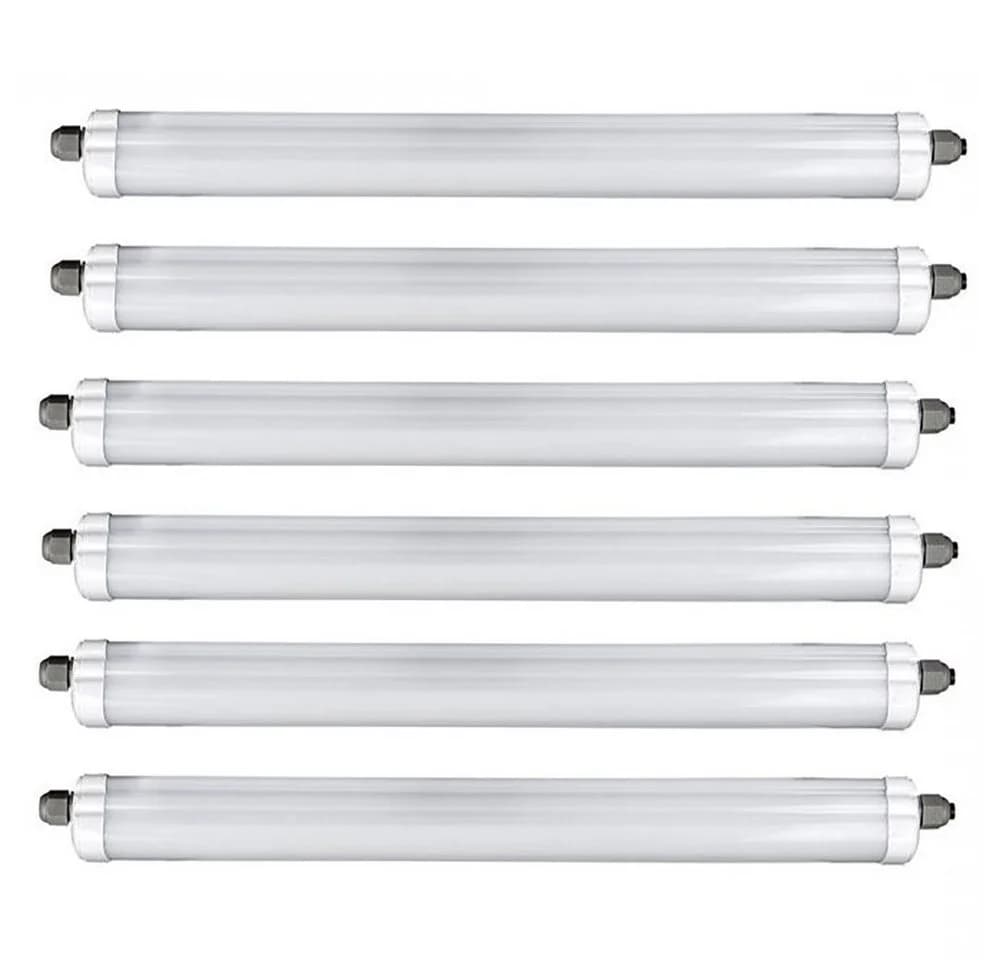 V-TAC LED Deckenleuchte Wannenleuchte Feuchtraumlampe 6500K - Bild 2
