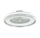 V-TAC Deckenventilator mit LED CCT 3 Stufen weiß-grau Bild 1