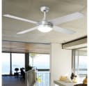 V-TAC Deckenventilator mit LED-Beleuchtung und Fernbedienung 132cm Bild 1