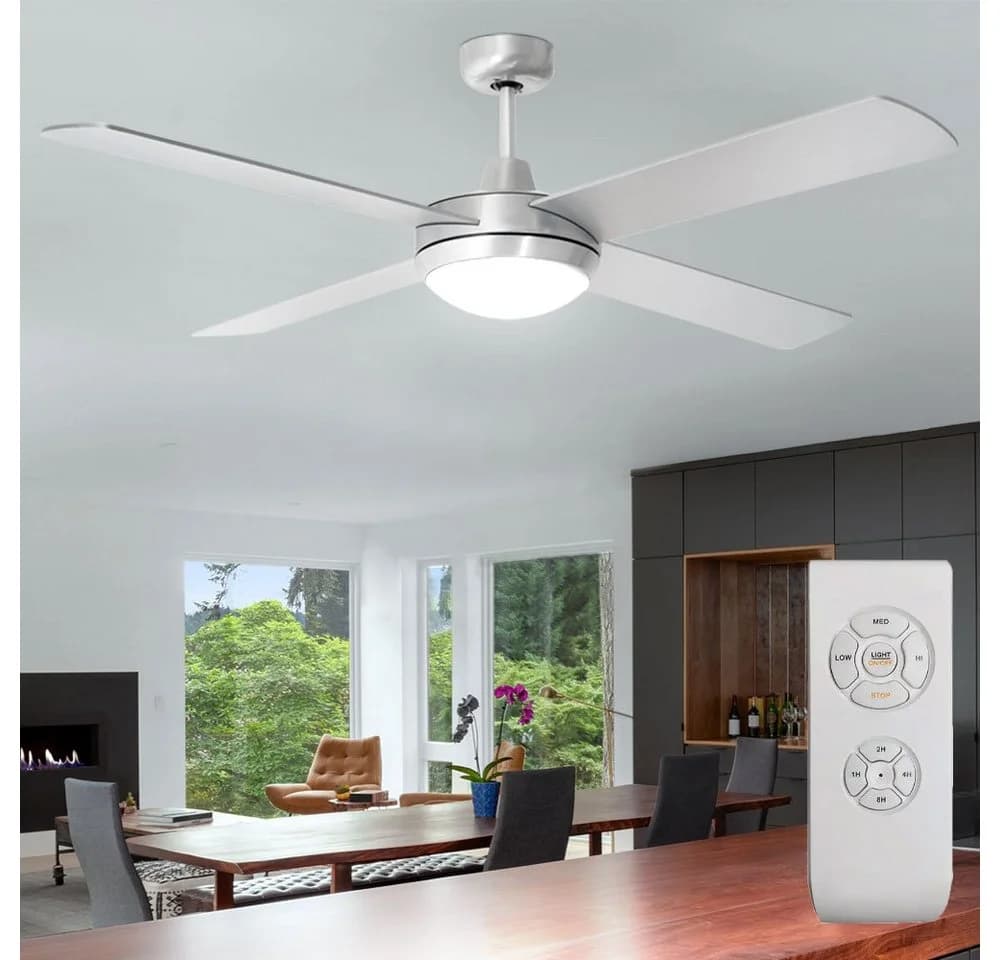 V-TAC Deckenventilator mit LED-Beleuchtung und Fernbedienung 132cm - Bild 4