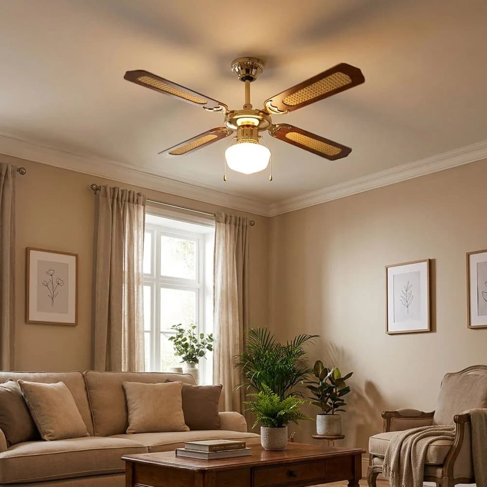 V-TAC Deckenventilator mit RGB-LED Beleuchtung und Fernbedienung - Bild 3