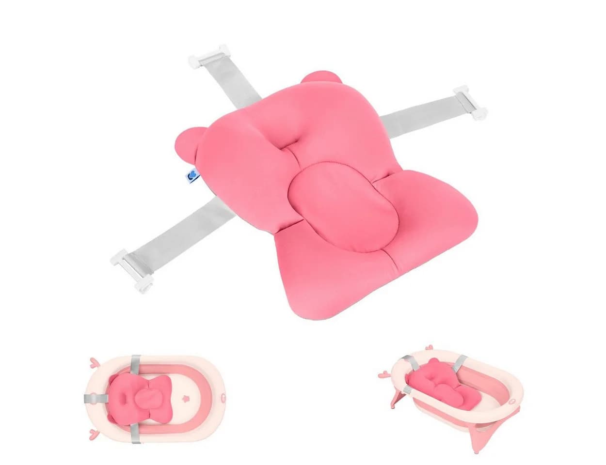 Kikkaboo Baby-Badekissen Bär Badehilfe - Bild 2