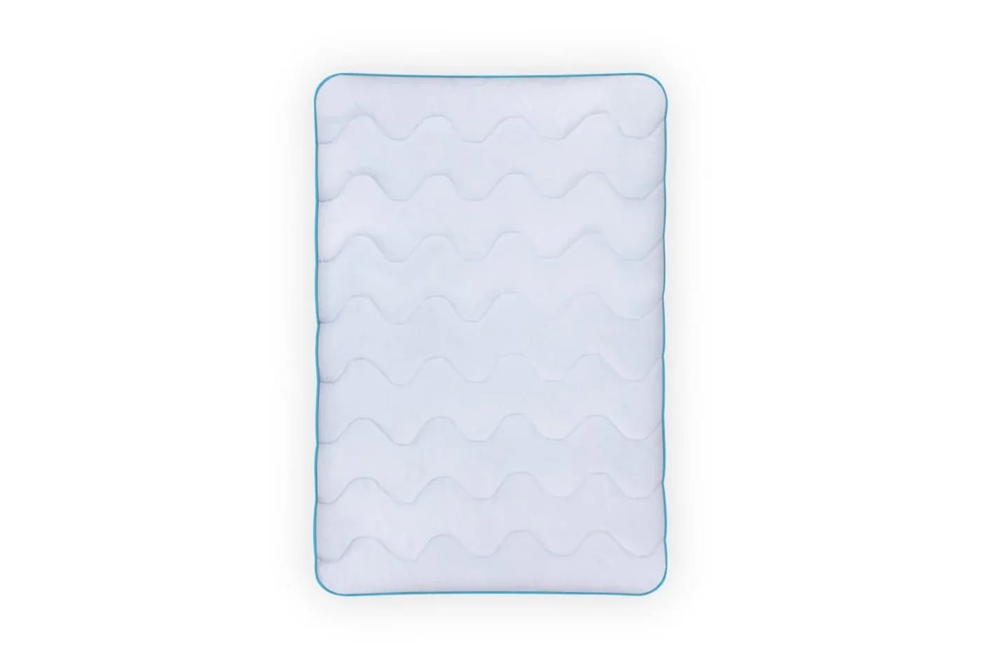 Bestlivings 4-Jahreszeitenbett 2in1 Decke mit Druckknöpfen Weiß Polyester - Bild 2