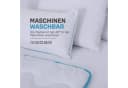 Bestlivings 4-Jahreszeitenbett 2in1 Decke mit Druckknöpfen Weiß Polyester Bild 4