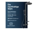 Ideal Standard Alu+ Duschsystem BD583XG mit Ceratherm Thermostat, 2 Ablagen, Schwarz matt Bild 2